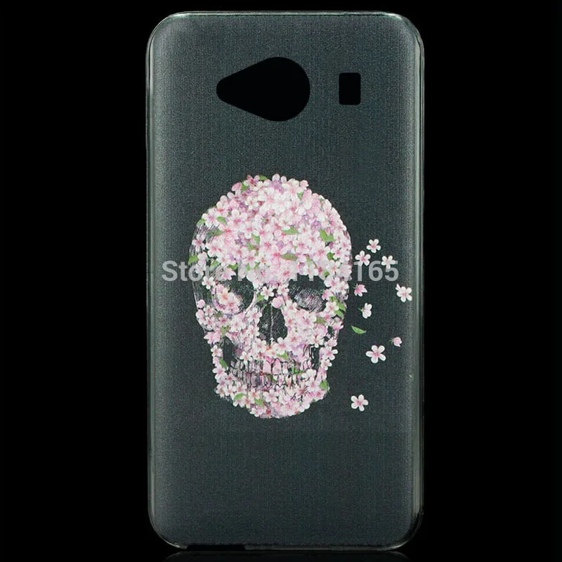 TPU Case for ZTE Blade L370 Cartoon Colorful 8 Patterns Color Painting Soft Skin Gel Phone Back Cover |