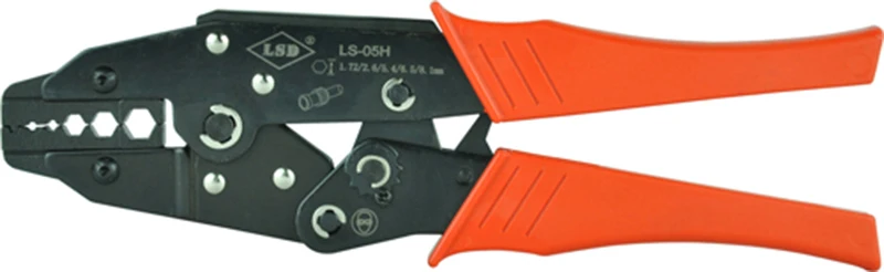 Коаксиальный обжимной плоскогубцы RG6 RG55 RG58 RG59 LMR400 щипцы для кабеля SMA/BNC обжимной инструмент из углеродистой стали храповик обжимной инструмент