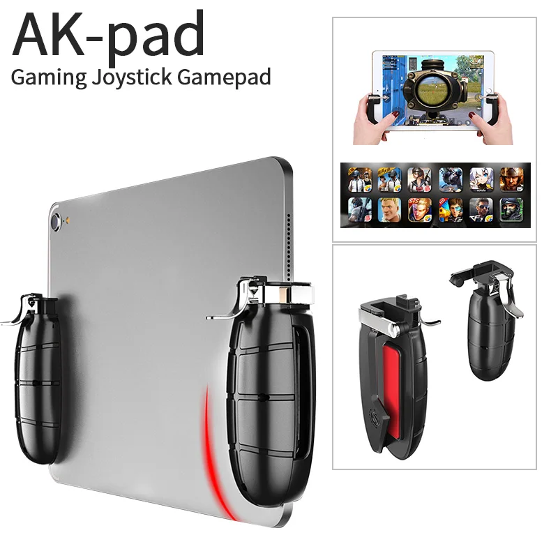Новое поступление AKPAD 1 пара игровой триггер для PUBG/CS/Knives Out игровая консоль ipad