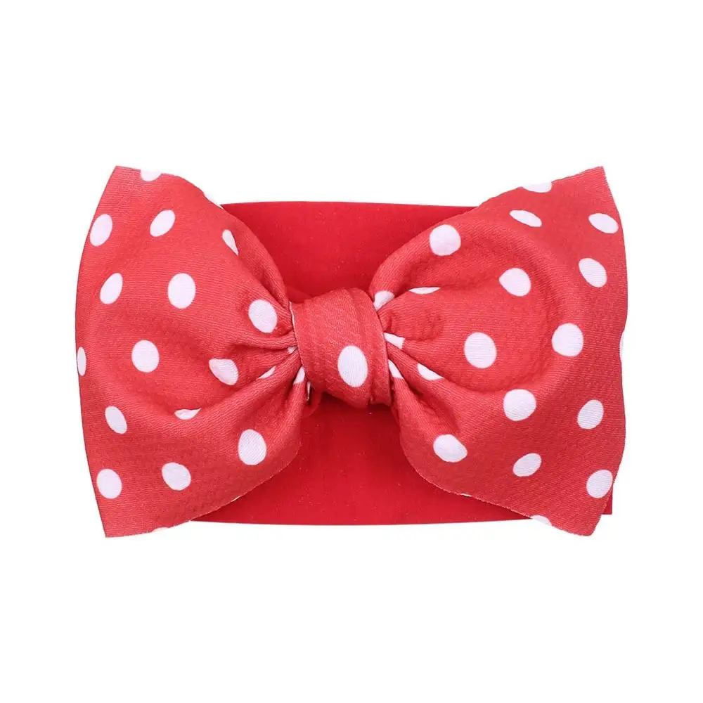 

New Donuts Print Nylon Headbands,Spring Summer Floral Print Bows Wide Nylon Turban Head Wraps,Children Girls Headdress 30pc/lot
