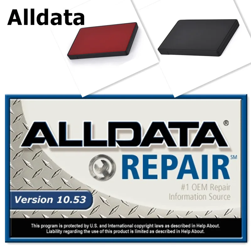 Программное обеспечение Alldata для ремонта автомобилей все данные V10.53 Mit // chell OD5