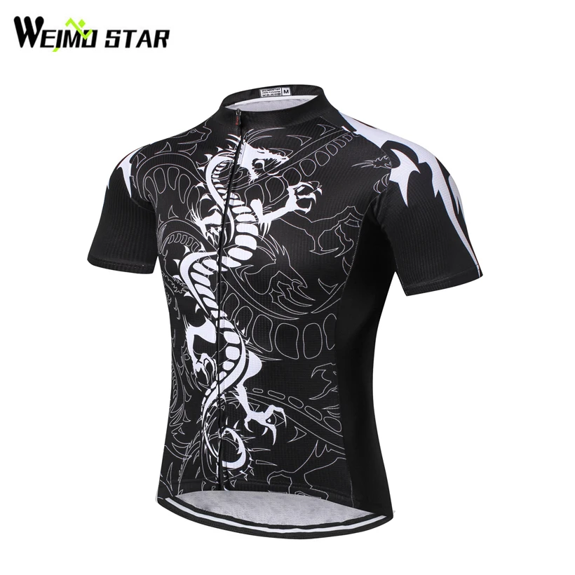 

Weimostar Black maillot Team cycling jersey top Men Male Riding Sportswear top ropa ciclismo bicycle clothing bike jersey shirts