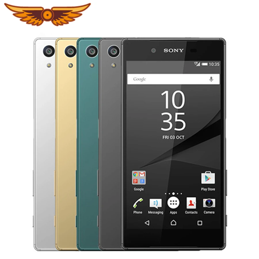 Оригинальный разблокированный Sony Xperia Z5 E6653 Восьмиядерный 5 2 дюйма GSM WCDMA 3 ГБ ОЗУ 32