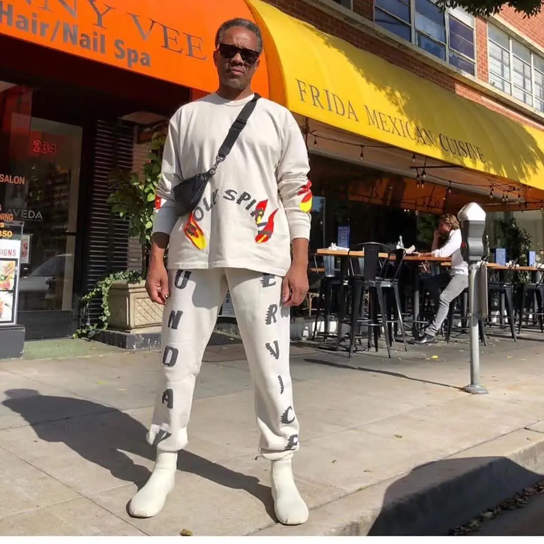 KANYE sundayсервис футболки оверсайз Мужская и Женская свободная молочная Однотонная футболка с логотипом APRIL X CPFM
