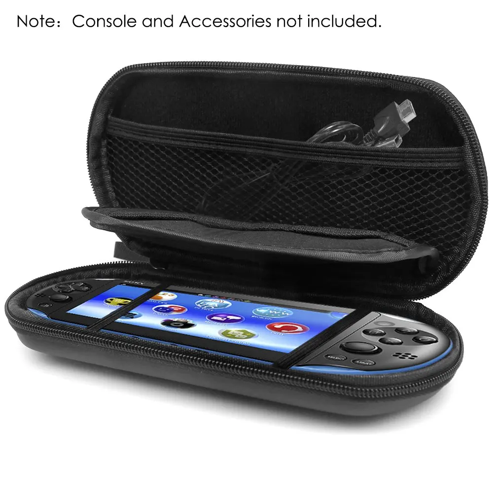 Сумка для хранения дорожный защитный чехол PS Vita PSV 2000 PlayStation bolsa tassen Shell со слотом