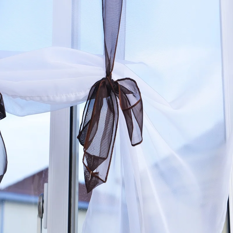 Римские ленты кухонные Короткие шторы тюль вверх и вниз тянущиеся для гостиной