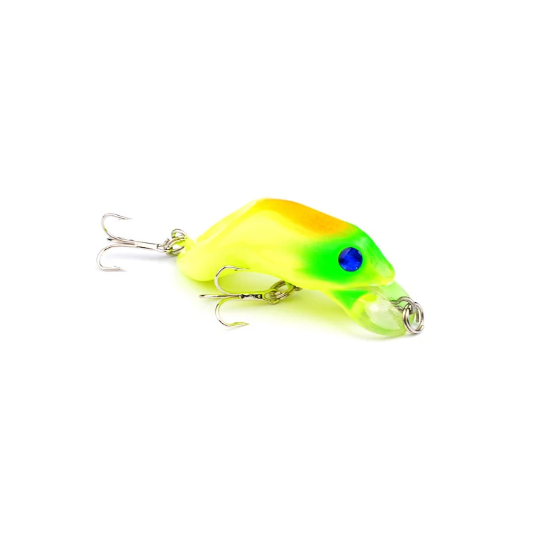 1PC Soft Tube Bait Plastic Fishing Lures Frog Lure Treble Hooks Topwater Ray 5.5CM 8.8G Artificial ZG-35 | Спорт и развлечения