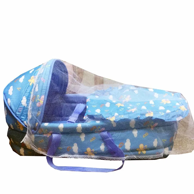 Детская кровать, портативная детская кроватка, удобная, для новорожденных, дорожная кроватка-колыбель, Детская безопасность