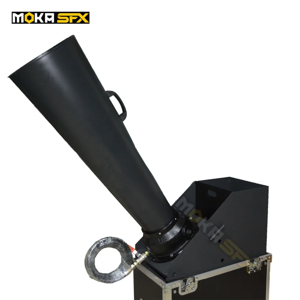 Литой алюминий CO2 Газовая машина для конфетти cannon бластер ручной контроль