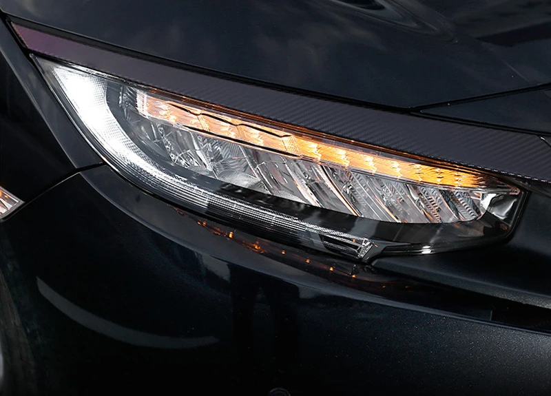 2 шт. Автомобиль Стайлинг фара для HONDA CIVIC фары DRL дневного света полный светодиодный Тип Gen 10th