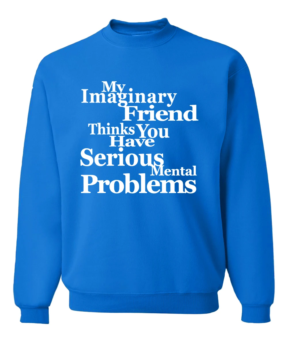 funny clothing novelty men sweatshirt You Have Serious Mental Problems letters print 2019 spring winter hoodies tracksuit | Мужская