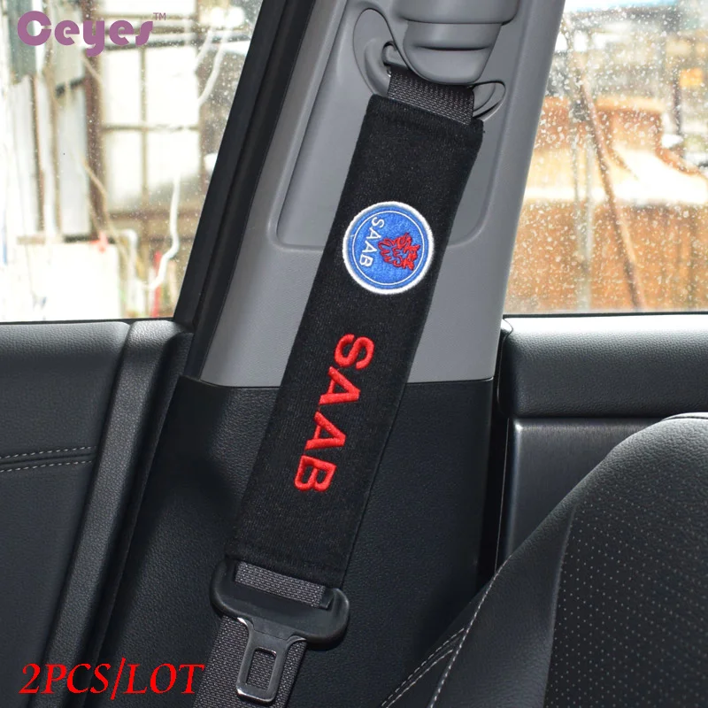 Наплечный чехол Ceyes для автомобильного ремня безопасности Saab 9000 428 03-10 9-3 9-5 93 95