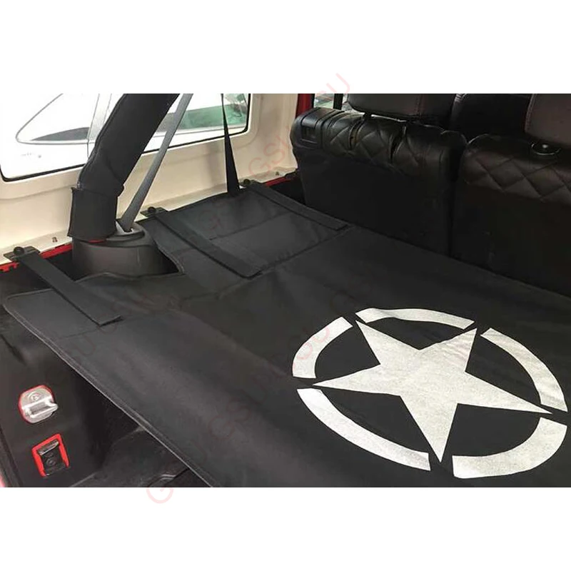 Задний багажник защитный щит выдвижной Tonneau крышка грузовой Чехол для Wrangler JKU Sports