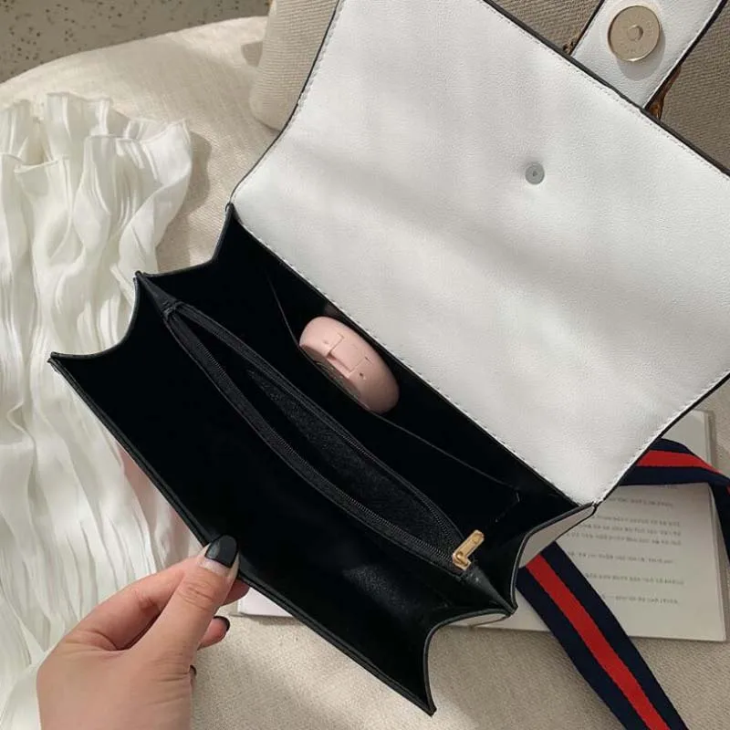 Модные женские туфли белый бамбук сумки Классический Плеча Crossbody для Для женщин