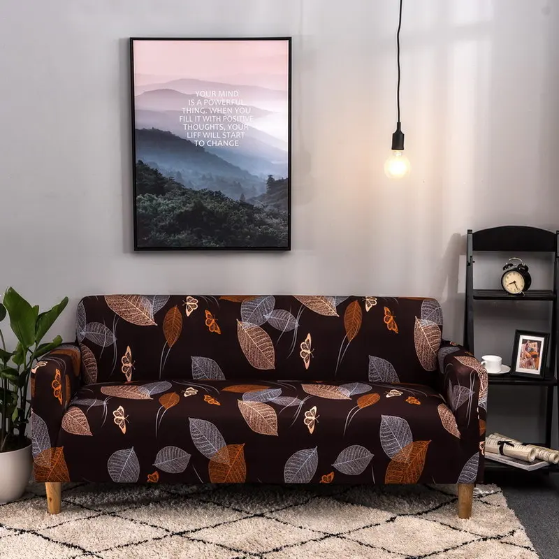 Color 13 Slipcovers, эластичные секционные Чехлы для дивана, все включено, полиэфирные Чехлы для дивана, дивана, подушки, дивана, полотенца для гостиной, room30 - Цвет: Color 13