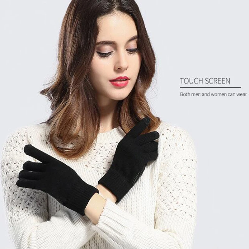 Перчатки мужские хлопковые и льняные с сенсорным экраном многоцветные