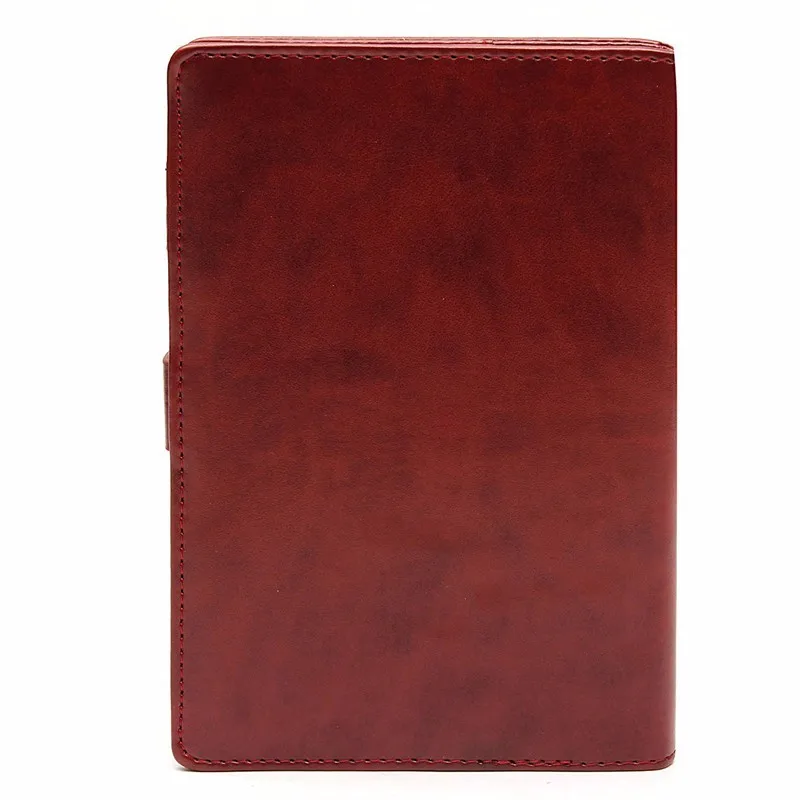 B6 Ретро Красная роза кожа проводной Журнал Дневник пустой Бумага Тетрадь с