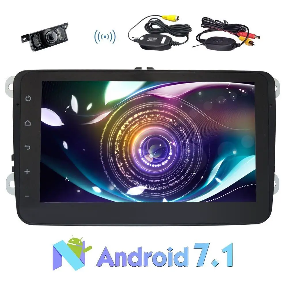 Автомобильный стерео Android 7 1 двойной Din 8 &quotголовное устройство автомобильного
