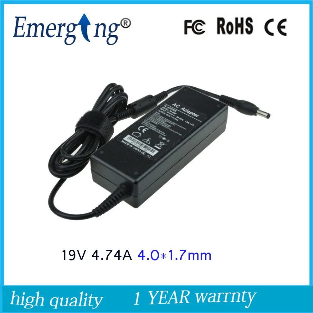 

90W 19V 4.74A 4.0*1.7mm Charger Supply Laptop Adapter For DELL