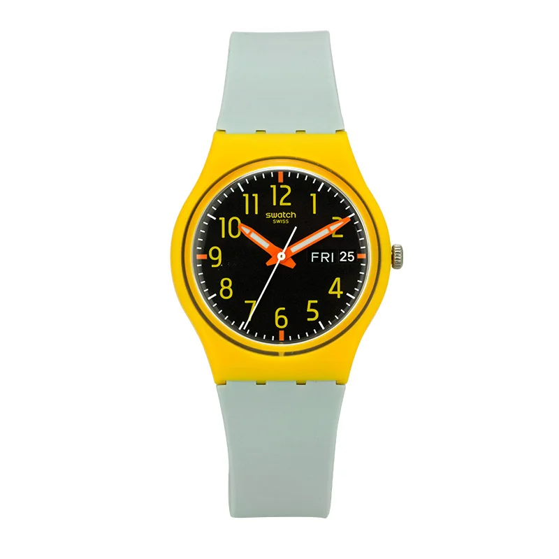 Часы Swatch с цветным паролем серии dashboard кварцевые часы GO702 | Наручные