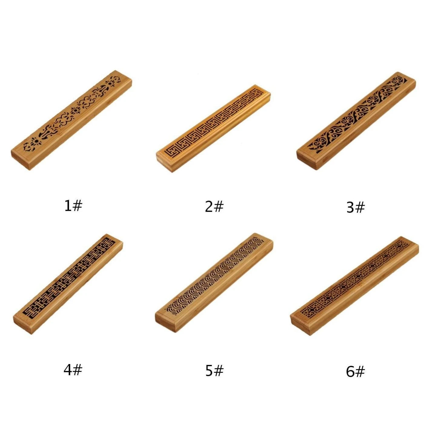 Ретро винтажная деревянная подставка для ароматических палочек Joss Insence горелка