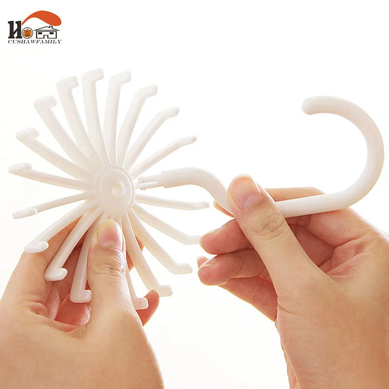 CUSHAWFAMILY мини практичная противоскользящая вешалка для шарфа многофункциональная