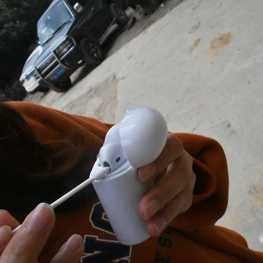 Air Pods для IPhone 6 6s 7 8 Plus X Xr Xs Max чехол одноразовая палочка инструмент очистки