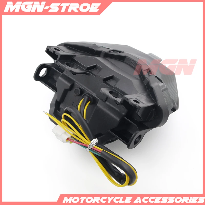 Motorcycle LED Rear Turn Signal Tail Stop Light Lamps Integrated For YZF R3 YZF-R25 FZ07 MT07 FZ MT 07