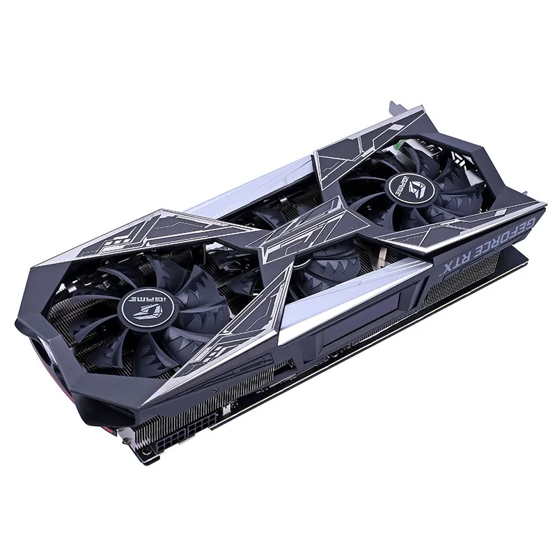 Красочная видеокарта GeForce RTX 2060 GPU, видеокарта iGame Vulcan X OC, настольный ПК, 6 ГБ, GDDR6, TU106-200A, 192bit, PCI-E X16(3,0) OC
