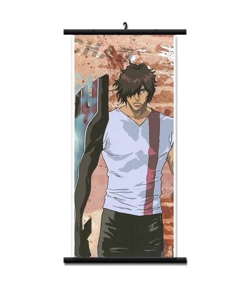 Японский Аниме BLEACH Kurosaki Ichigo Inoue Orihime Ishida Uryuu домашний декор настенные прокрутки