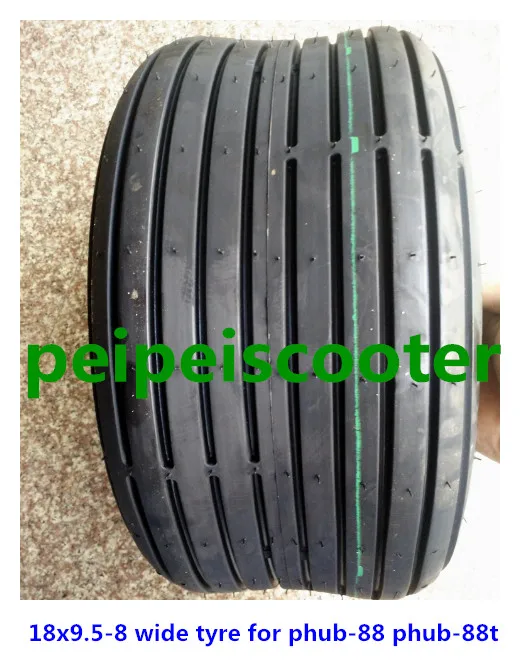 

18 inch 18x9.5-8 wide tyre phub-88t