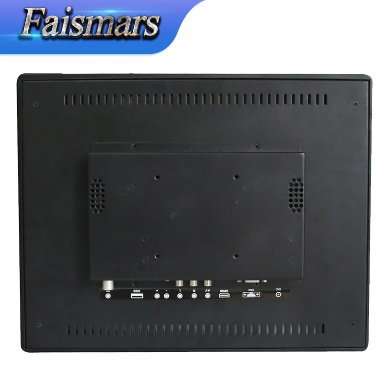 17 дюймов TFT LCD цветной ультратонкий 2 видео вход ПК аудио дисплей VGA HDMI AV монитор