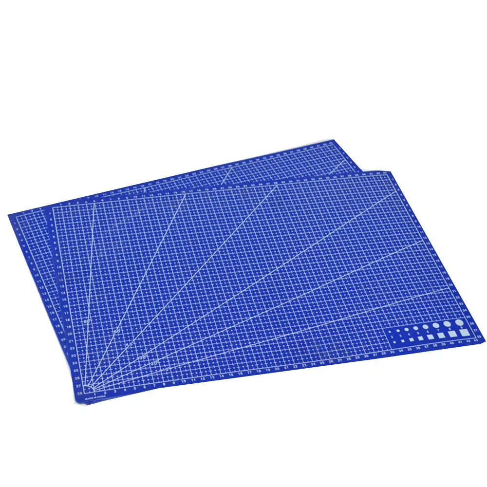 1Pcs A3 Pvc Rectangular Cutting Mat Grid Line Tool Plastic 45cm * 30cm cutting mat a3 | Канцтовары для офиса и дома