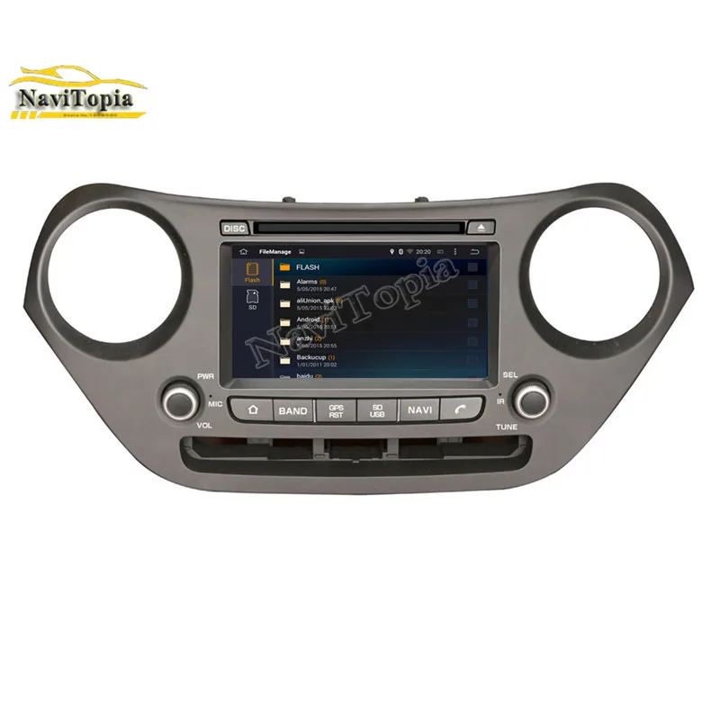 Ectwodvd 4G ram 32G rom Восьмиядерный Android 8 0 автомобильный DVD gps Радио для hyundai I10 2013 2014 2015 2016-