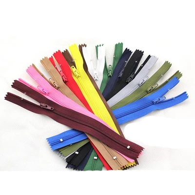 mix color 10 шт./лот 20 см Длина красочные нейлоновые молнии по индивидуальному заказу Портплед швейные изделия ручной работы DIY аксессуары 40 Цвета P080 - Цвет: mix color