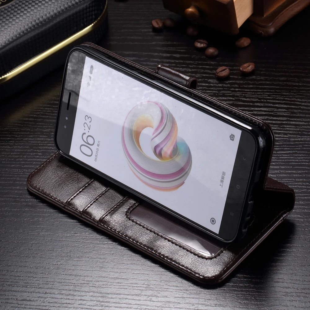 IDOOLS чехол для Xiaomi Redmi Note 4x 6A 6 Pro mi 5X A1 из искусственной кожи Coque чехол-книжка