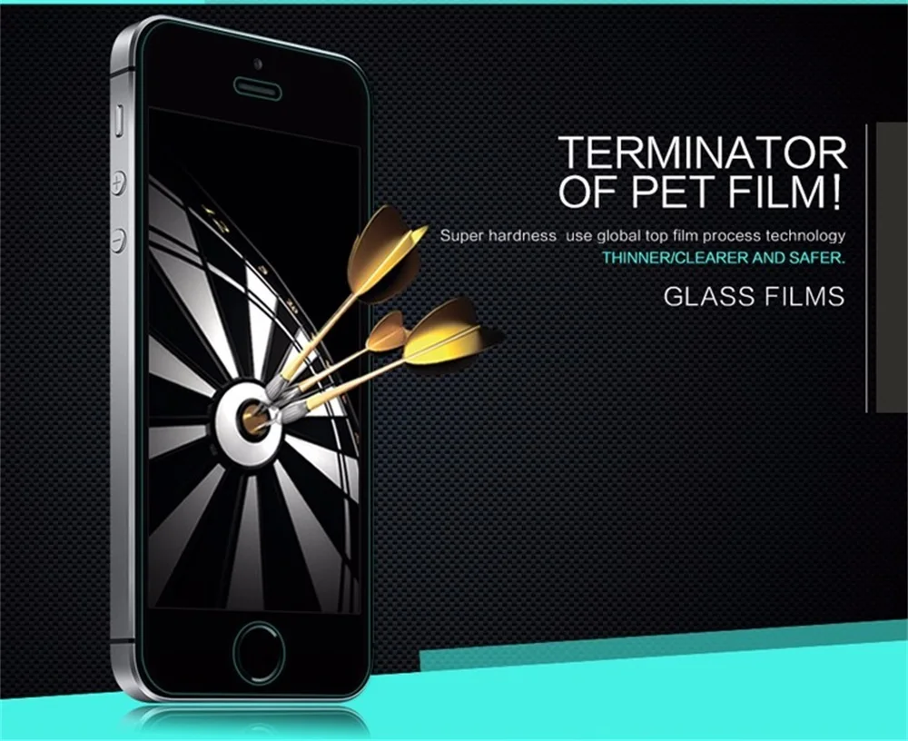 Для Apple iPhone 5 5S закаленное стекло Nillkin Amazing H+ анти-взрыв протектор экрана для iPhone 5S 5/iPhone SE