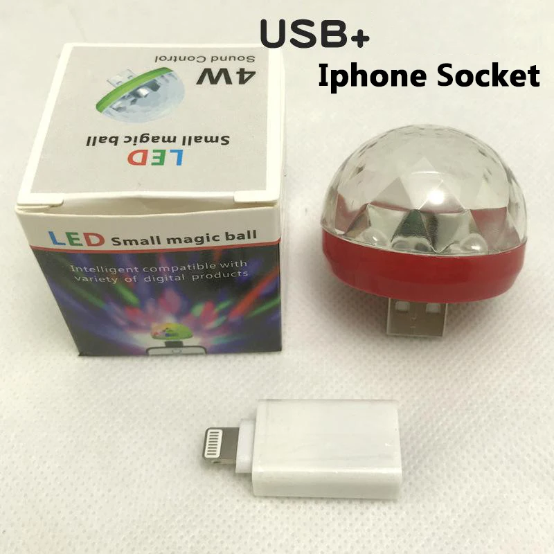 2 Автомобильный USB светодиодный светильник для интерьера, декоративная лампа, меняющая цвет, Универсальное портативное освещение Plug and Play - Испускаемый цвет: 2