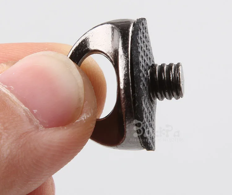 100 шт. аксессуары для телефона 1/4 винт металлический Соединительный адаптер