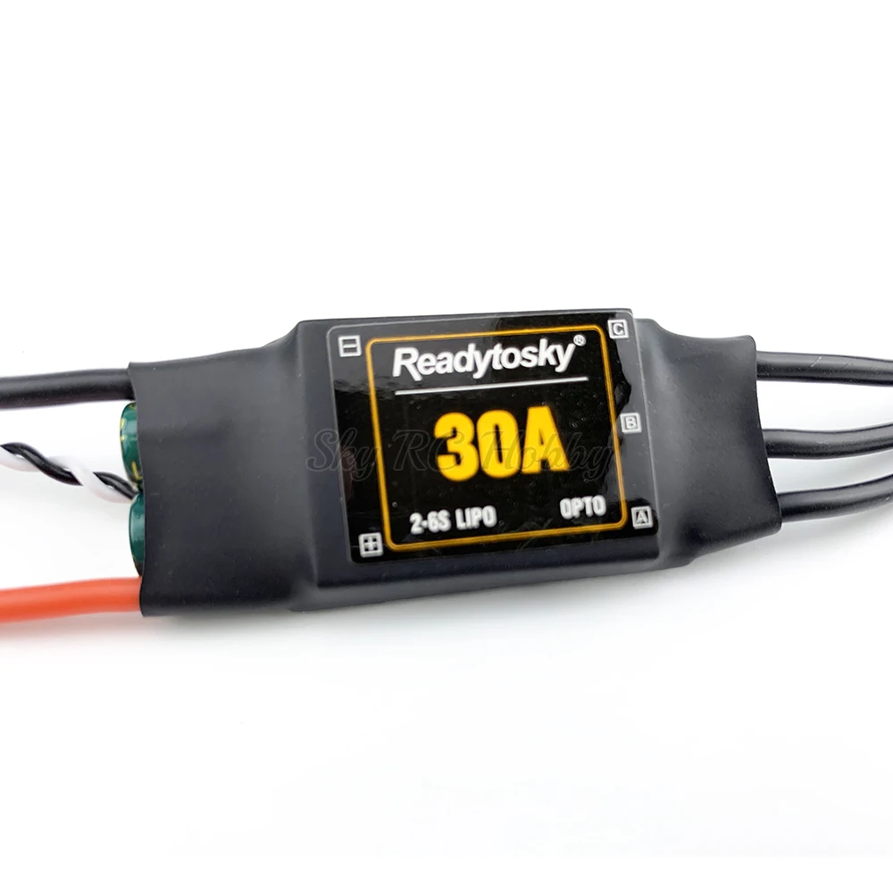 30A ESC 2 6S OPTO электронный контроллер скорости с 3 5 мм банановым разъемом для