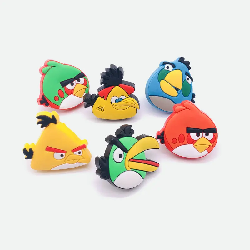 10 шт./лот мягкие Мебельная ручка для маленьких девочек с рисунком в виде птиц