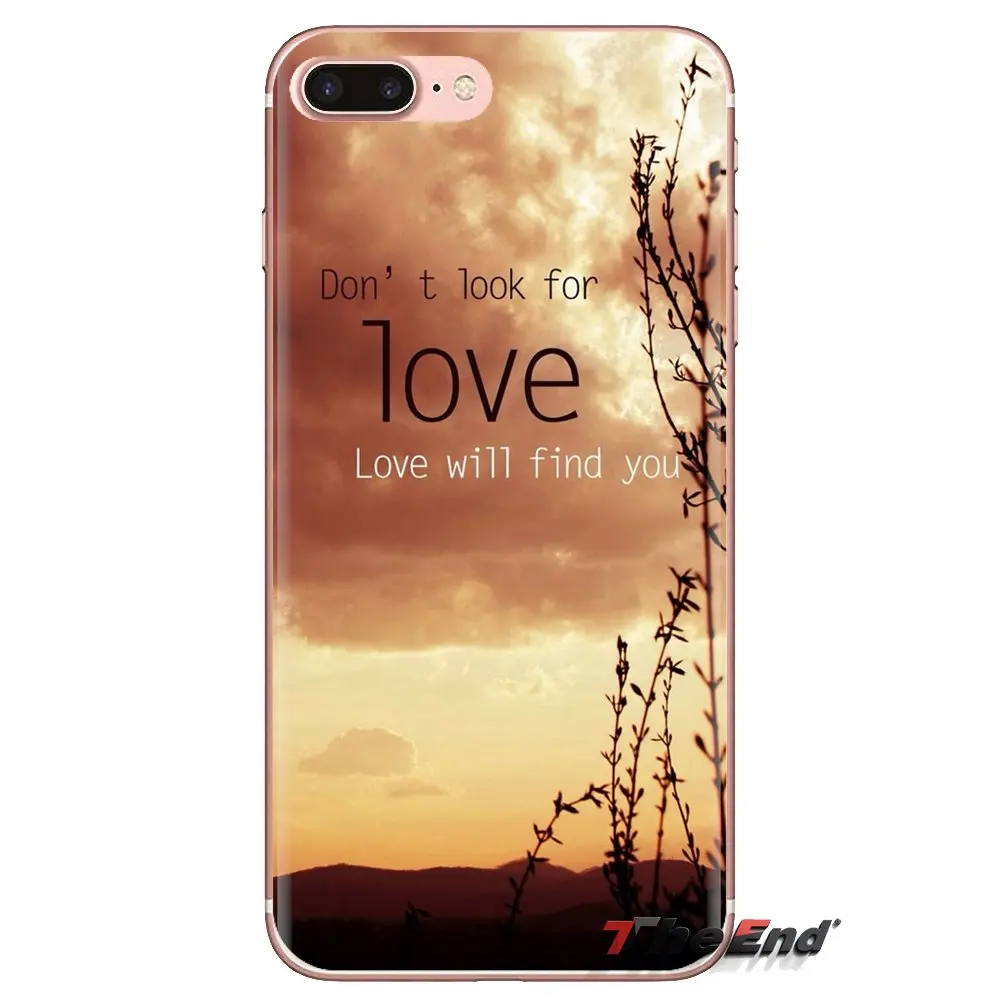 Для Huawei Nova 2 3 2i 3i Y6 Y7 Y9 Prime Pro GR3 GR5 2017 2018 2019 Y5II Y6II ТПУ чехол сумка романтические слова