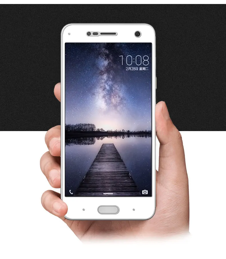 2 шт ZTE Blade V8 закаленное стекло для защита экрана полное покрытие защитная пленка V