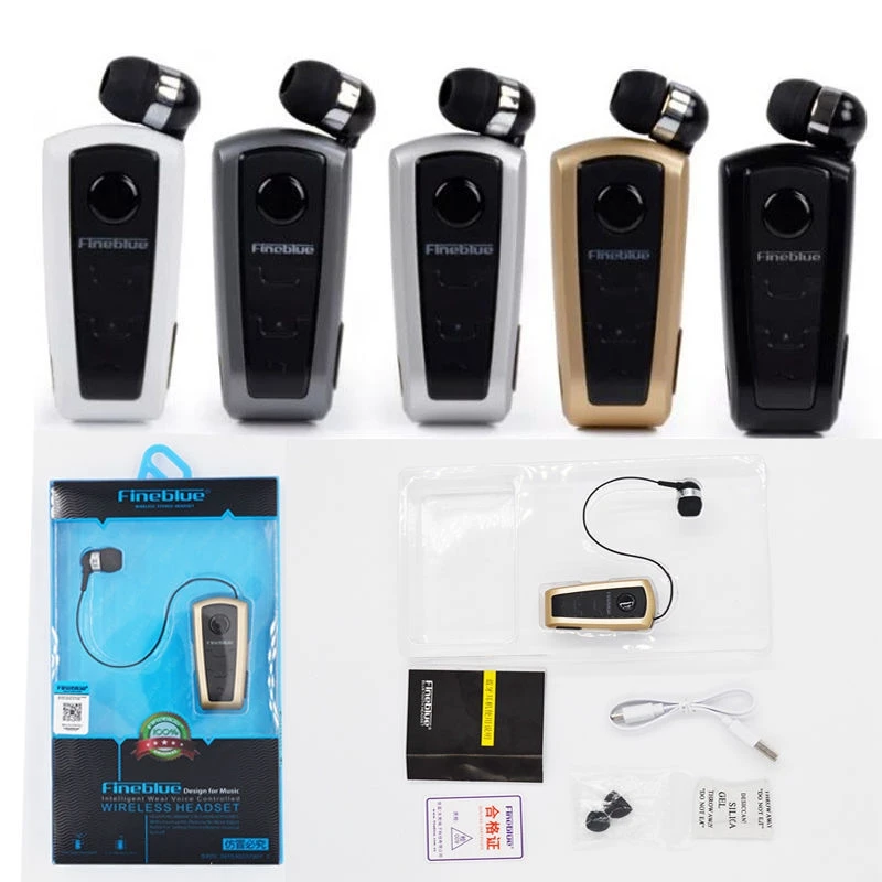 100% оригинальная беспроводная гарнитура Fineblue F910 Bluetooth V4.0 вибрирующие наушники
