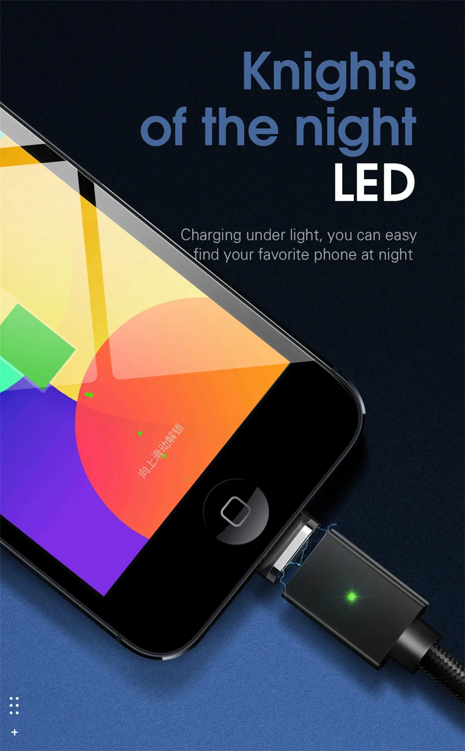 Essager магнитное USB зарядное устройство для iPhone кабель 3 м 2 м 1 м Lghting кабель для передачи данных Шнур для iPhone X 8 7 6 6S 5 5S SE провод для быстрого заряда