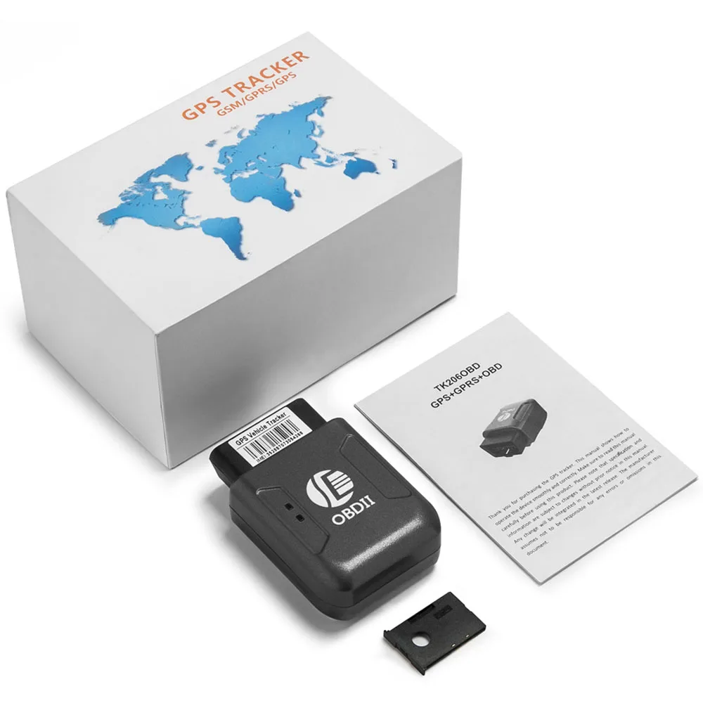 Мини OBD2 OBD GSM автомобильный GPS трекер для транспортного средства LBS локатор