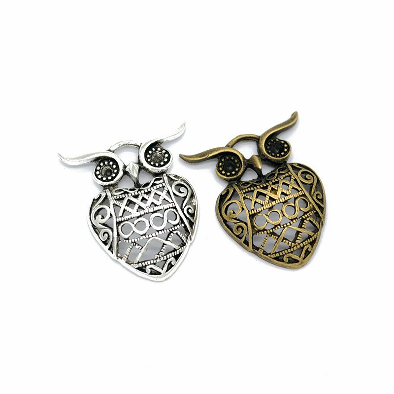 Подвески Совы 15 шт. сделай сам изготовление ювелирных изделий подвески серьги