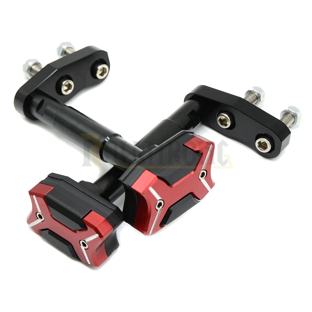 Motorcycle Frame Crash Pads Engine Case Sliders Motor otector For KAWASAKI Z300 2013 2014 2015 2016 z 300 WITH LOGO |