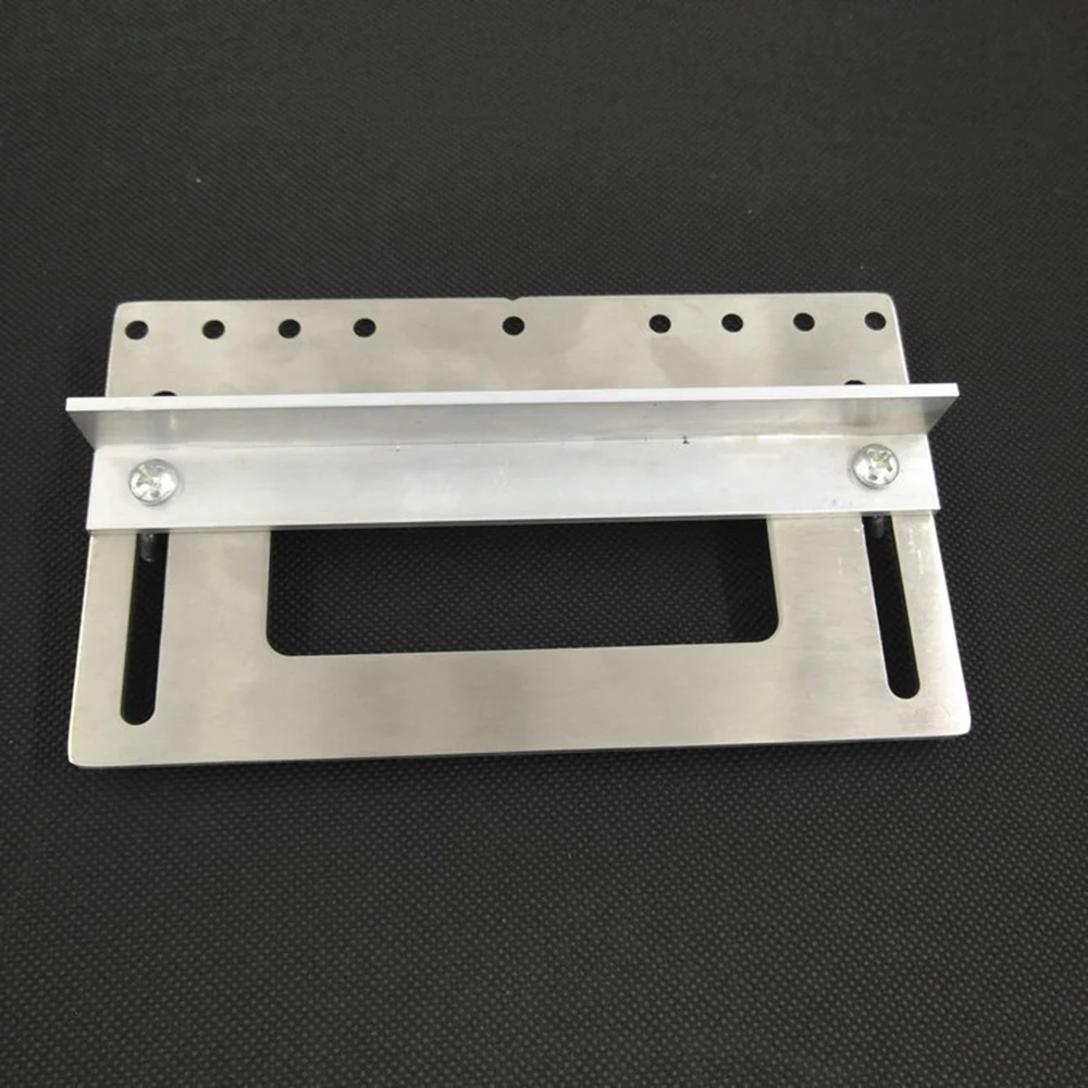 

Stainless Steel Door Furniture Handle Hole Punch Locator Craft Wood Drilling Anchor Guide Drill Woodworking Tools