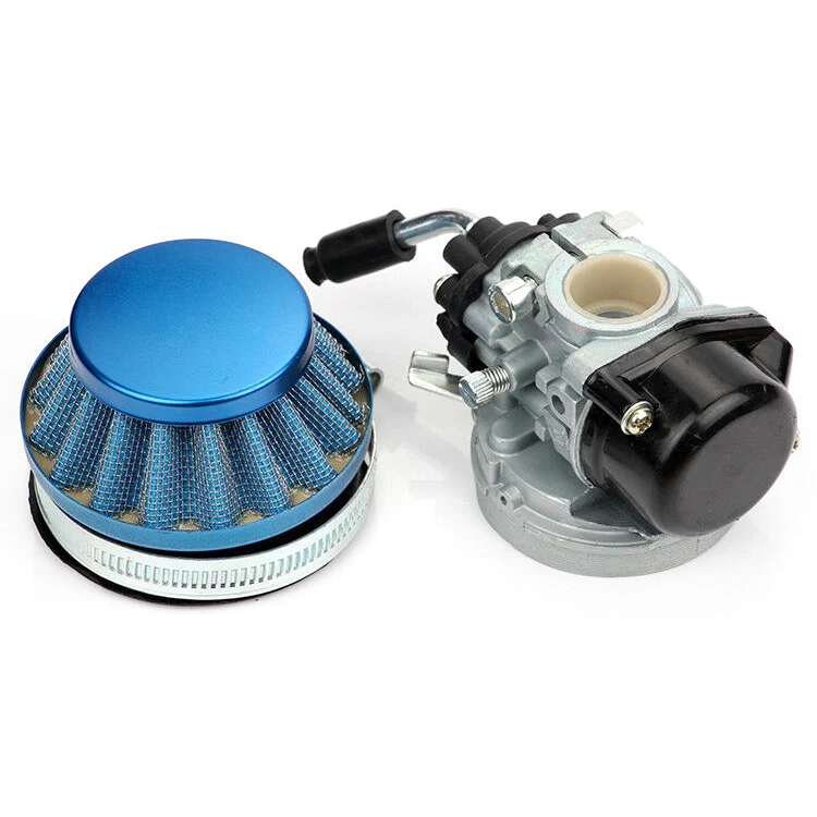 Для 49cc 66cc 70cc 80cc 2 тактный карбюратор воздушный фильтр Carb fit моторизованный